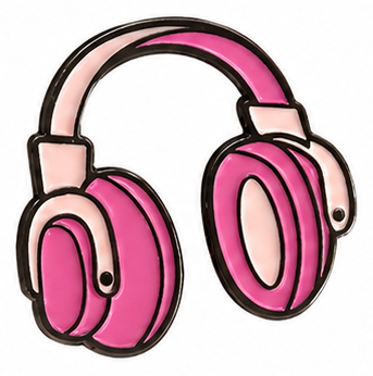 Headphones - Premium Metal Stickers | Phone, Laptop, Tablet & Tumbler Accessories