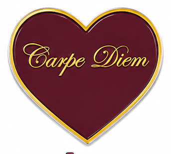 Carpe Diem - Premium Metal Stickers | Phone, Laptop, Tablet & Tumbler Accessories