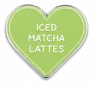 Iced Matcha Lattes - Premium Metal Stickers | Phone, Laptop, Tablet & Tumbler Accessories