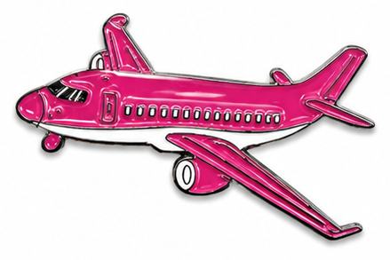 Airplane - Premium Metal Stickers | Phone, Laptop, Tablet & Tumbler Accessories