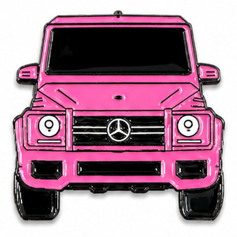 Pink G-Wagon - Premium Metal Phone Stickers | Phone, Laptop, Tablet & Tumbler Accessories