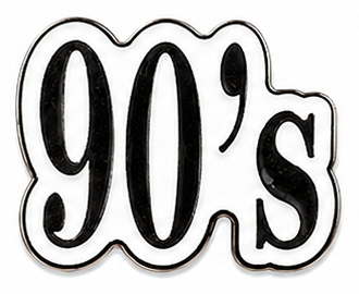 90's - Premium Metal Stickers | Phone, Laptop, Tablet & Tumbler Accessories