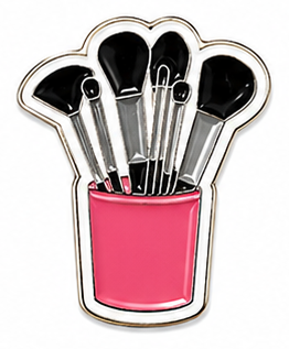 Makeup Brushes - Premium Metal Stickers | Phone, Laptop, Tablet & Tumbler Accessories