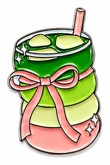 Matcha Bubble - Premium Metal Stickers | Phone, Laptop, Tablet & Tumbler Accessories